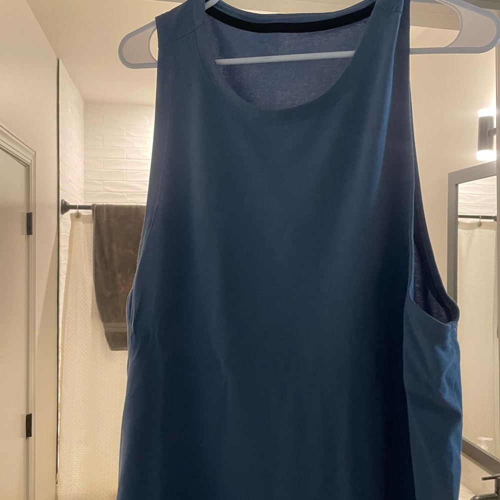 lululemon athletica Blue Tank Top